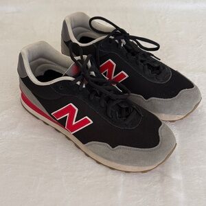 New Balance 515 Men's sneakers Black, Red, and Gray size 11